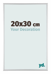 Austin Aluminium Fotokader 20x30cm Zilver Mat Voorzijde Maat | Yourdecoration.be