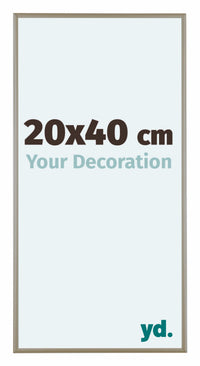 Austin Aluminium Fotokader 20x40cm Champagne Voorzijde Maat | Yourdecoration.be