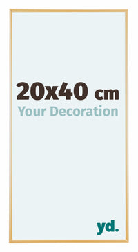 Austin Aluminium Fotokader 20x40cm Goud Vintage Voorzijde Maat | Yourdecoration.be