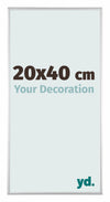 Austin Aluminium Fotokader 20x40cm Zilver Mat Voorzijde Maat | Yourdecoration.be