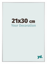 Austin Aluminium Fotokader 21x30cm Zilver Mat Voorzijde Maat | Yourdecoration.be