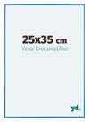 Austin Aluminium Fotokader 25x35cm Staal Blauw Voorzijde Maat | Yourdecoration.be