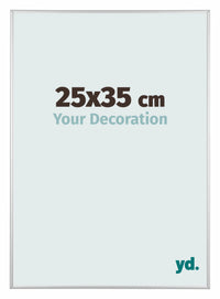 Austin Aluminium Fotokader 25x35cm Zilver Mat Voorzijde Maat | Yourdecoration.be