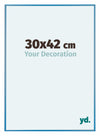 Austin Aluminium Fotokader 30x42cm Staal Blauw Voorzijde Maat | Yourdecoration.be