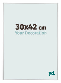 Austin Aluminium Fotokader 30x42cm Zilver Mat Voorzijde Maat | Yourdecoration.be