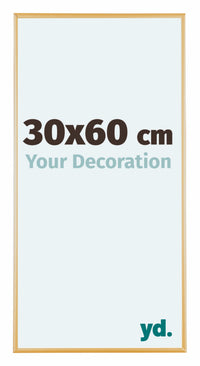 Austin Aluminium Fotokader 30x60cm Goud Vintage Voorzijde Maat | Yourdecoration.be