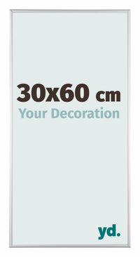 Austin Aluminium Fotokader 30x60cm Zilver Mat Voorzijde Maat | Yourdecoration.be