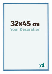 Austin Aluminium Fotokader 32x45cm Staal Blauw Voorzijde Maat | Yourdecoration.be