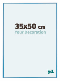 Austin Aluminium Fotokader 35x50cm Staal Blauw Voorzijde Maat | Yourdecoration.be