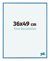 Austin Aluminium Fotokader 36x49cm Staal Blauw Voorzijde Maat | Yourdecoration.be