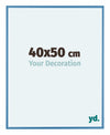 Austin Aluminium Fotokader 40x50cm Staal Blauw Voorzijde Maat | Yourdecoration.be