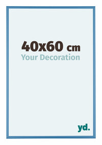 Austin Aluminium Fotokader 40x60cm Staal Blauw Voorzijde Maat | Yourdecoration.be