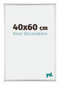 Austin Aluminium Fotokader 40x60cm Zilver Hoogglans Voorzijde Maat | Yourdecoration.be