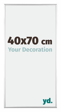 Austin Aluminium Fotokader 40x70cm Zilver Hoogglans Voorzijde Maat | Yourdecoration.be
