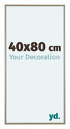 Austin Aluminium Fotokader 40x80cm Champagne Voorzijde Maat | Yourdecoration.be