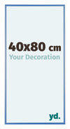 Austin Aluminium Fotokader 40x80cm Staal Blauw Voorzijde Maat | Yourdecoration.be