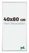 Austin Aluminium Fotokader 40x80cm Zilver Hoogglans Voorzijde Maat | Yourdecoration.be