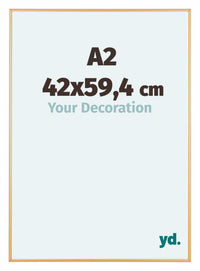 Austin Aluminium Fotokader 42x59 4cm A2 Goud Vintage Voorzijde Maat | Yourdecoration.be