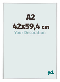 Austin Aluminium Fotokader 42x59 4cm A2 Zilver Mat Voorzijde Maat | Yourdecoration.be