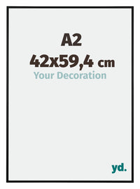 Austin Aluminium Fotokader 42x59 4cm A2 Zwart Mat Voorzijde Maat | Yourdecoration.be