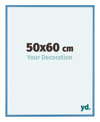 Austin Aluminium Fotokader 50x60cm Staal Blauw Voorzijde Maat | Yourdecoration.be