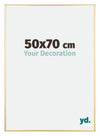 Austin Aluminium Fotokader 50x70cm Goud Glanzend Voorzijde Maat | Yourdecoration.be