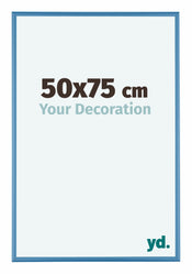 Austin Aluminium Fotokader 50x75cm Staal Blauw Voorzijde Maat | Yourdecoration.be
