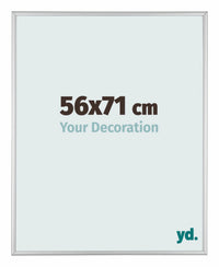 Austin Aluminium Fotokader 56x71cm Zilver Mat Voorzijde Maat | Yourdecoration.be