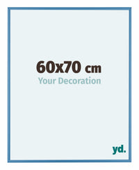 Austin Aluminium Fotokader 60x70cm Staal Blauw Voorzijde Maat | Yourdecoration.be