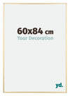 Austin Aluminium Fotokader 60x84cm Goud Glanzend Voorzijde Maat | Yourdecoration.be