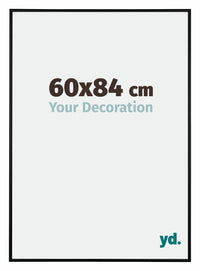 Austin Aluminium Fotokader 60x84cm Zwart Mat Voorzijde Maat | Yourdecoration.be