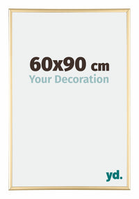 Austin Aluminium Fotokader 60x90cm Goud Glanzend Voorzijde Maat | Yourdecoration.be