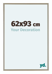 Austin Aluminium Fotokader 62x93cm Champagne Voorzijde Maat | Yourdecoration.be