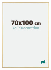 Austin Aluminium Fotokader 70x100cm Goud Glanzend Voorzijde Maat | Yourdecoration.be