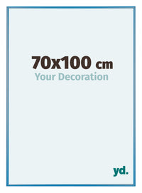 Austin Aluminium Fotokader 70x100cm Staal Blauw Voorzijde Maat | Yourdecoration.be