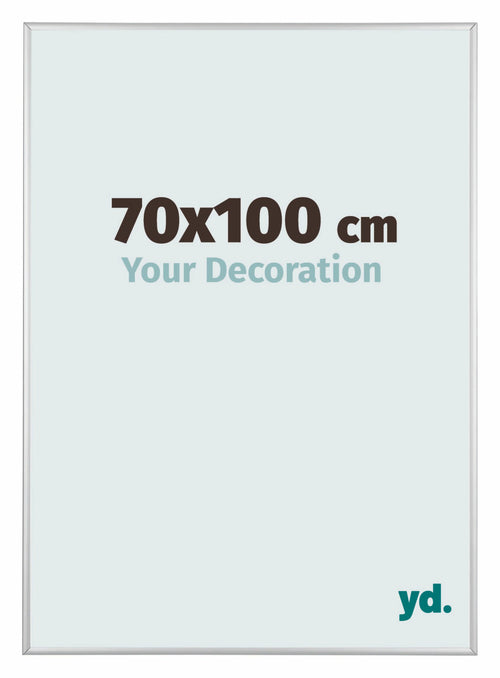 Austin Aluminium Fotokader 70x100cm Zilver Mat Voorzijde Maat | Yourdecoration.be