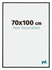 Austin Aluminium Fotokader 70x100cm Zwart Mat Voorzijde Maat | Yourdecoration.be