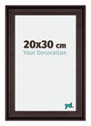 Birmingham Houten Fotokader 20x30cm Bruin Voorzijde Maat | Yourdecoration.be