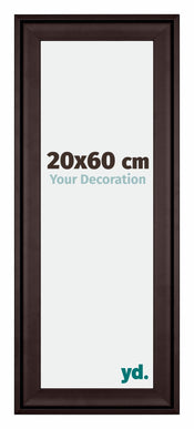 Birmingham Houten Fotokader 20x60cm Bruin Voorzijde Maat | Yourdecoration.be