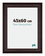 Birmingham Houten Fotokader 45x60cm Bruin Voorzijde Maat | Yourdecoration.be