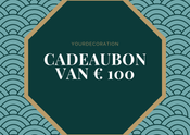 Cadeaubon t.w.v. € 100,-