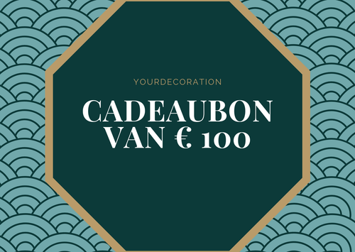 Cadeaubon t.w.v. € 100,-