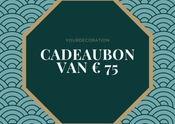 Cadeaubon t.w.v. € 75,-