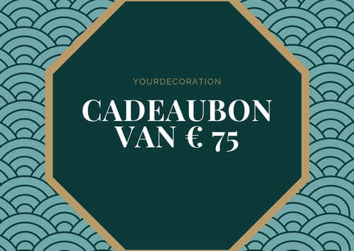 Cadeaubon t.w.v. € 75,-