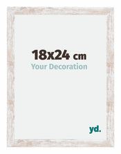 Catania MDF Fotokader 18x24cm White Wash Maat | Yourdecoration.be