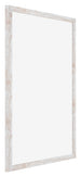 Catania MDF Fotokader 20x28cm White Wash Voorzijde Schuin | Yourdecoration.be