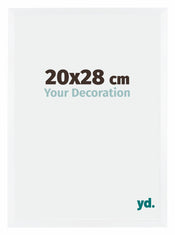 Catania MDF Fotokader 20x28cm Wit Maat | Yourdecoration.be
