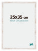 Catania MDF Fotokader 25x35cm White Wash Maat | Yourdecoration.be