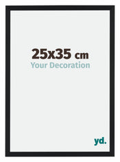 Catania MDF Fotokader 25x35cm Zwart Maat | Yourdecoration.be