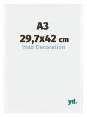 Catania MDF Fotokader 29 7x42cm A3 Wit Maat | Yourdecoration.be